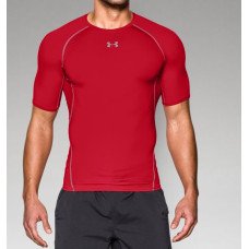 Компресійна футболка Under Armour HeatGear® Armour Short Sleeve Compression Shirt Red