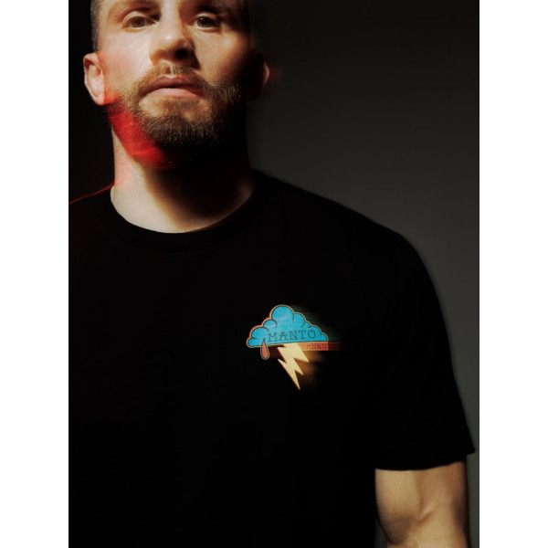 Футболка MANTO x Panku t-shirt EAGLE black