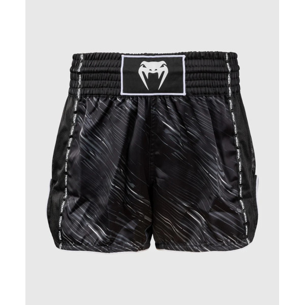 Тайські шорти Venum Rapid Muay Thai Shorts - Black/Storm Grey