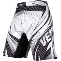 Шорти для MMA Venum Galactic 2.0 Carbon Fightshorts White