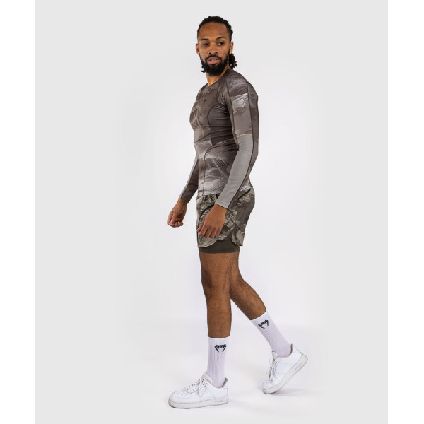 Рашгард Venum Electron 3.0 Long Sleeve Rashguard Sand