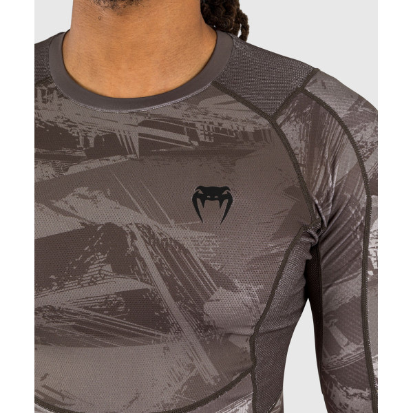 Рашгард Venum Electron 3.0 Long Sleeve Rashguard Sand