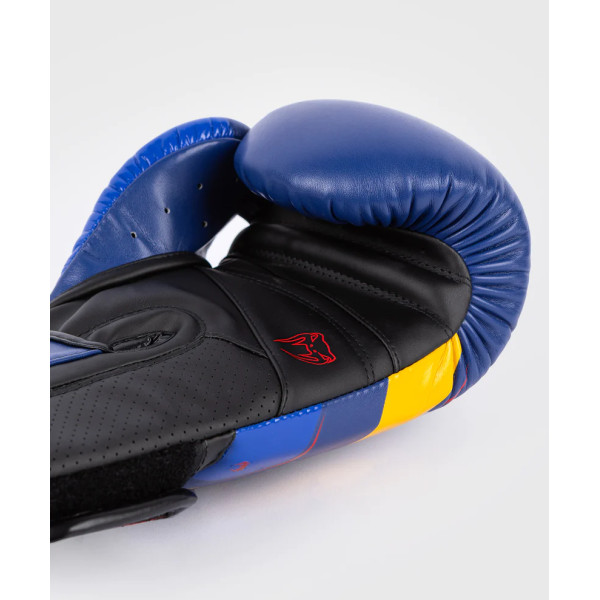 Боксерські рукавички Venum Elite Evo Boxing Gloves - Blue Yellow