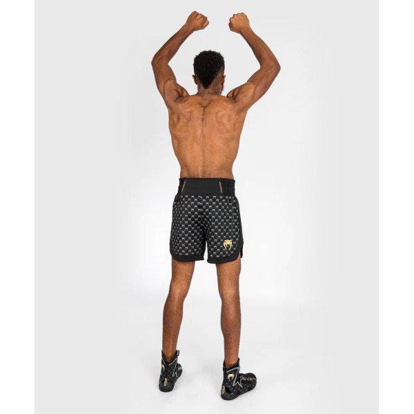 Боксерські шорти Venum Monogram Boxing Short - Black