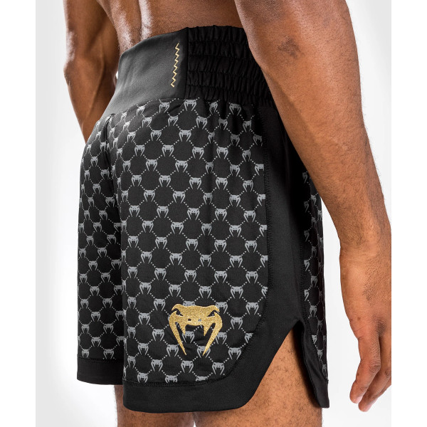 Боксерські шорти Venum Monogram Boxing Short - Black