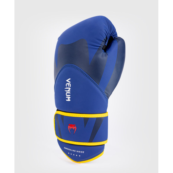 Боксерські рукавиці Venum Challenger 4.0 Boxing Gloves Blue Yellow