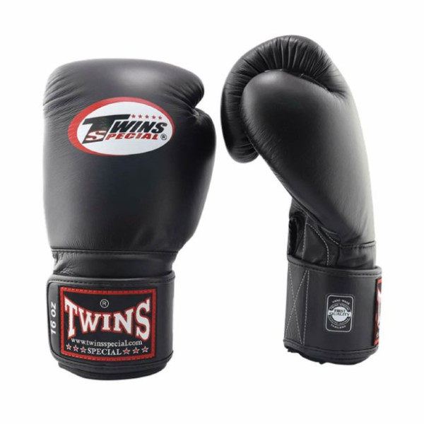 Боксерські рукавиці Twins Velcro Mesh Edition BGVLA1 Black
