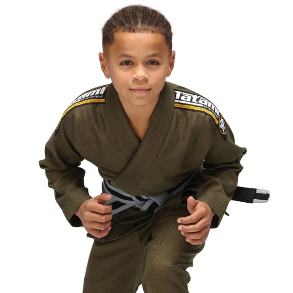 Дитяче кімоно Tatami Kids Nova Absolute Khaki Gi