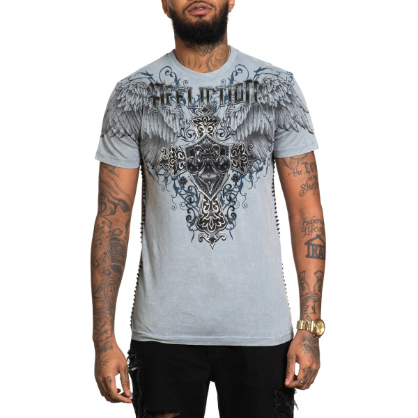 Футболка Affliction Lost World A26001 Shortsleeve Tee