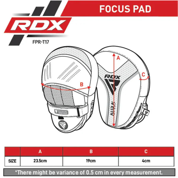 Лапи RDX Focus Pad Aura Plus T-17 Blue