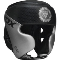 Шолом RDX L1 Mark Pro Cheek Boxing Training Head Guard Silver