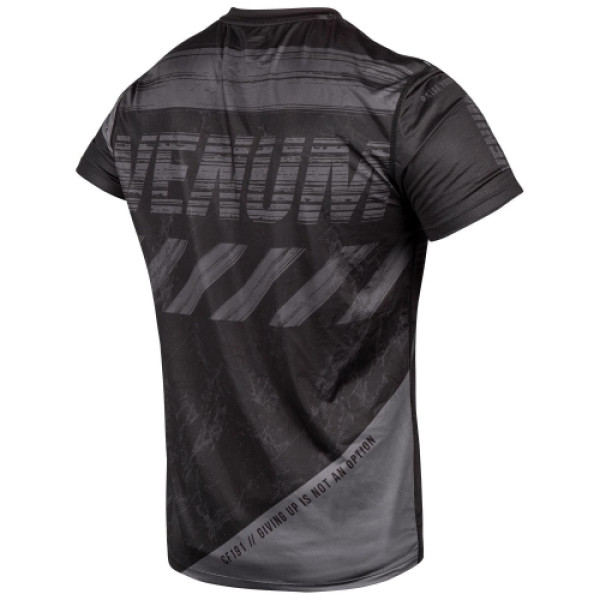 Футболка Venum AMRAP Dry Tech T-shirt Black Grey