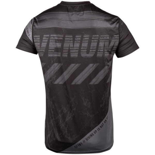 Футболка Venum AMRAP Dry Tech T-shirt Black Grey