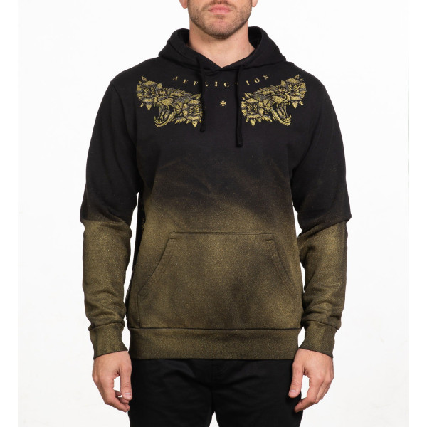 Худі Affliction Mystic Prowler Po Hood Black Metallic Waterbase Spray