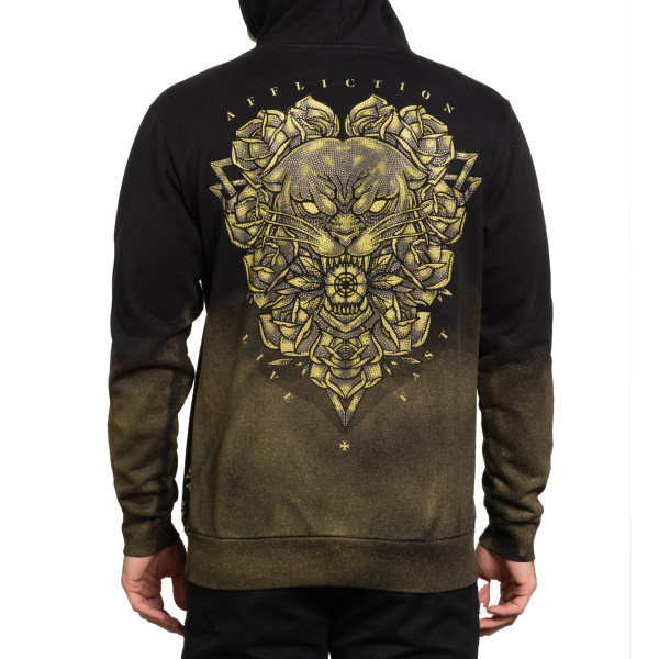 Худі Affliction Mystic Prowler Po Hood Black Metallic Waterbase Spray