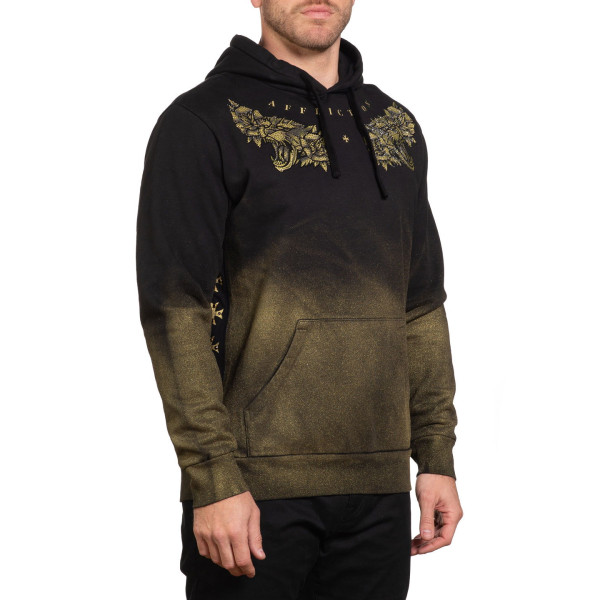 Худі Affliction Mystic Prowler Po Hood Black Metallic Waterbase Spray