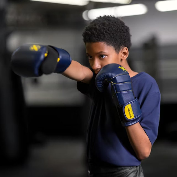 Дитячі боксерські рукавиці Hayabusa T3 Kids Boxing Gloves Navy Yellow