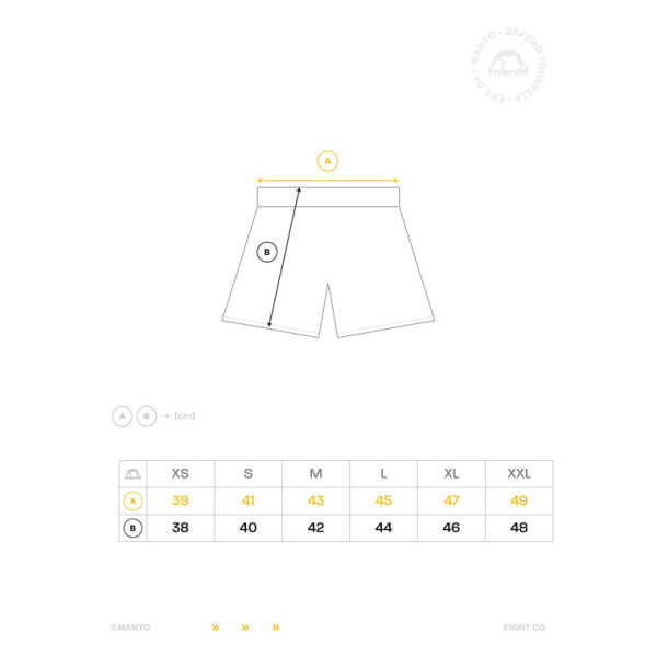 Шорти для MMA MANTO fight shorts SOCIETY black