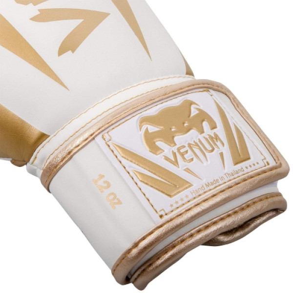 Боксерські рукавиці Venum Elite Boxing Gloves White Gold