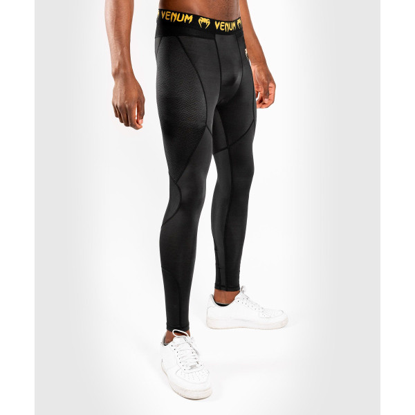 Компресійіні штани Venum G-Fit Compression Tights Black Gold