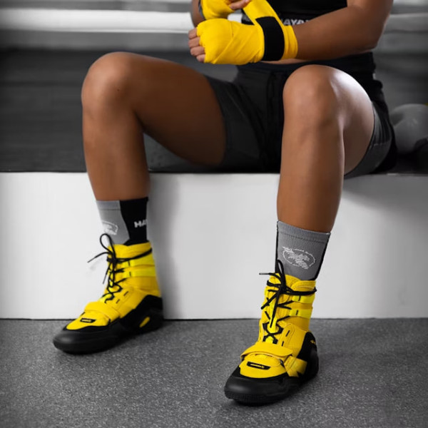 Боксерки Hayabusa Strike Boxing Shoes Yellow