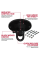 Кріплення для груші RDX R1 Steel Speed Ball Swivel