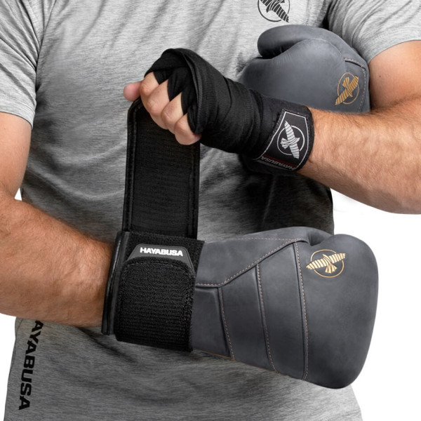 Боксерські рукавиці Hayabusa T3 LX Boxing Gloves Obsidian Gold