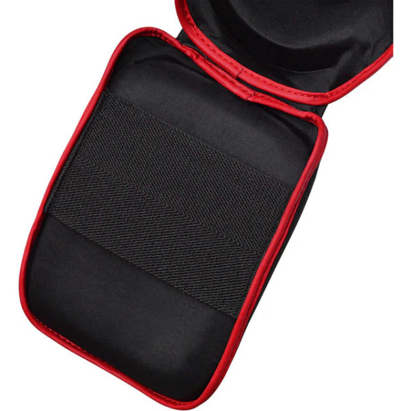 Захист гомілки RDX F6 Kara MMA Shin Instep Guards Matte Red