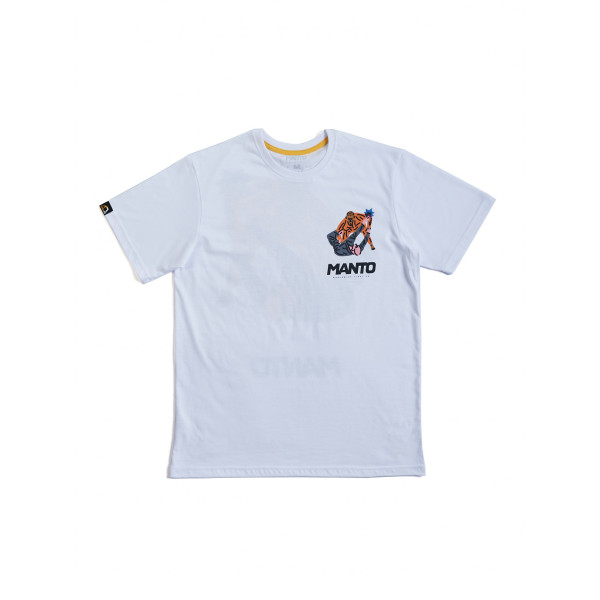 Футболка MANTO T-shirt BJJ Gym 2.0 White