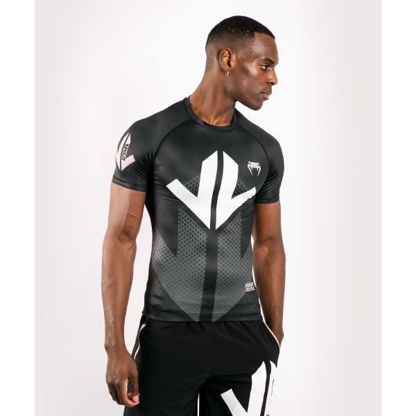 Рашгард Venum Loma Arrow Short Sleeves Rashguards Black White