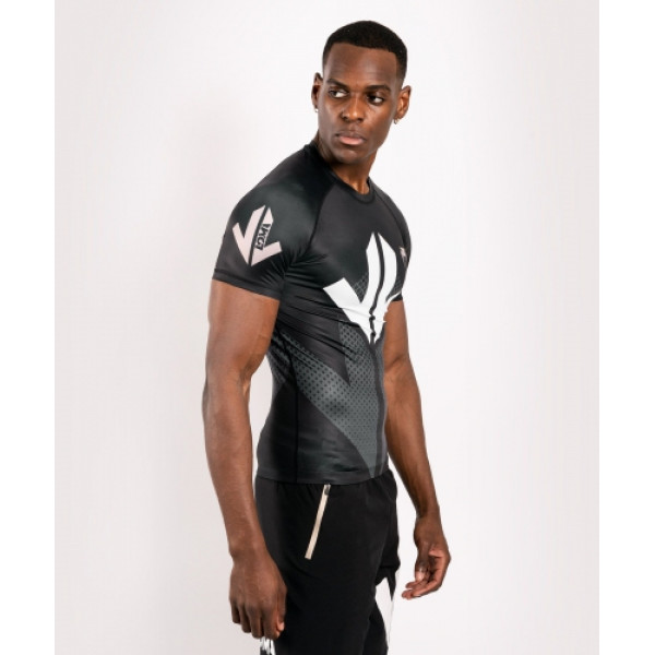 Рашгард Venum Loma Arrow Short Sleeves Rashguards Black White