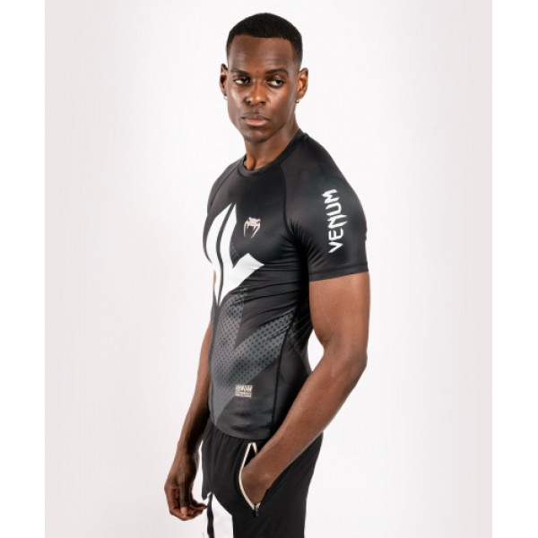 Рашгард Venum Loma Arrow Short Sleeves Rashguards Black White