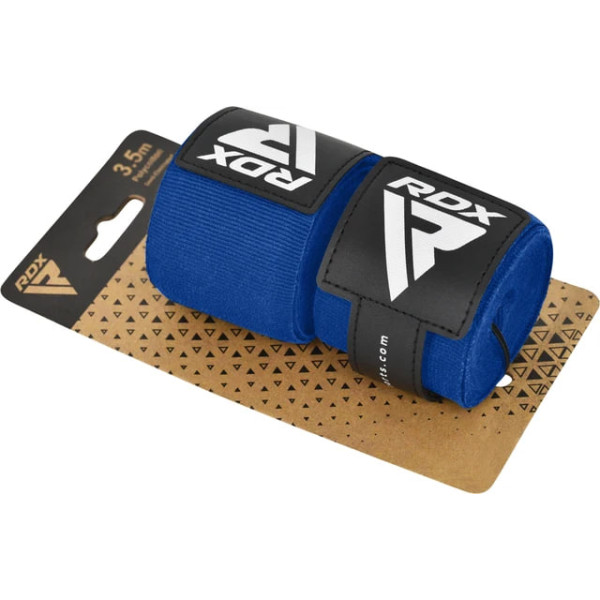 Боксерські бинти RDX IBA Boxing Hand Wraps Blue