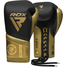 Боксерські бойові рукавиці RDX K2 Mark Pro Fight Boxing Gloves Golden