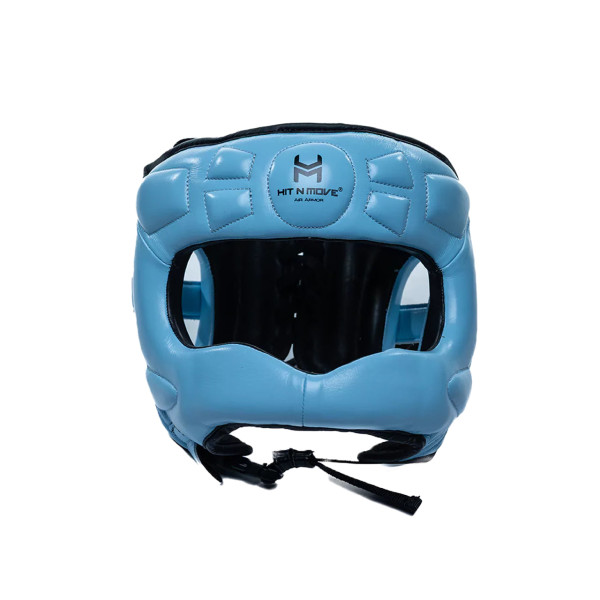 Боксерський шолом Hit N Move Face Saver Headgear Vision Sky Blue
