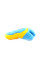 Боксерські рукавиці Twins Velcro Extra Design BGVL6-AV Yellow Lightblue