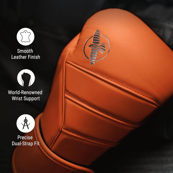 Боксерські рукавиці Hayabusa T3 Kanpeki Boxing Gloves Clay Orange