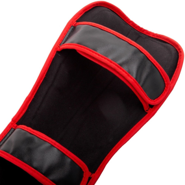 Захист гомілкостопу Venum Challenger Standup Shinguards Black Red