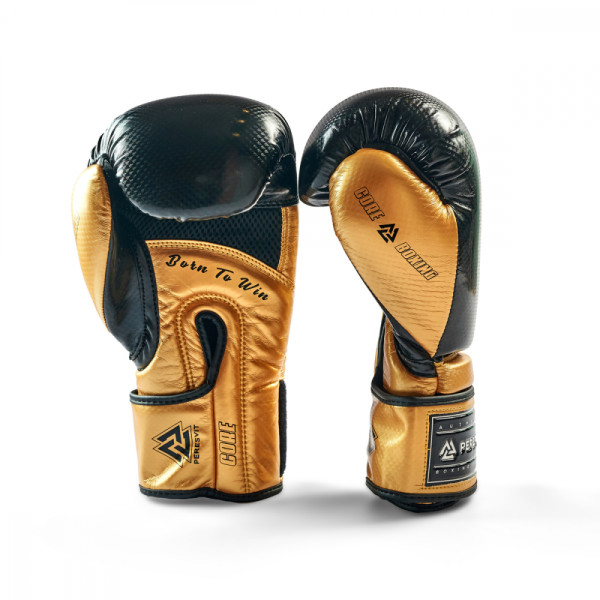 Боксерські рукавиці Peresvit Core Boxing Gloves Black Gold
