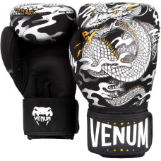 Боксерські рукавиці Venum Dragons Flight Boxing Gloves - Black White