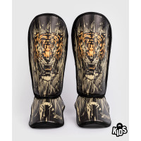 Захист гомілки Venum Tiger Kids Shin Guards Black Neon Orang