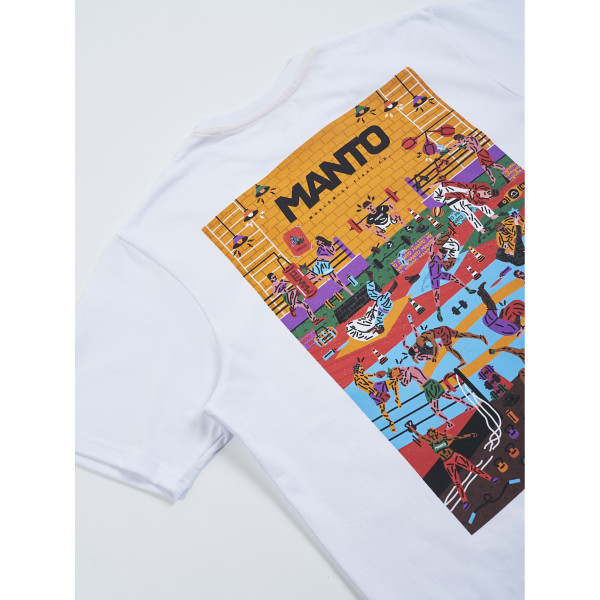 Футболка MANTO T-shirt Gym 2.0 White