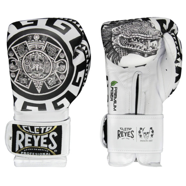 Боксерські рукавиці Cleto Reyes Premium Fiber Gloves Origen Collection Aztec Calendar