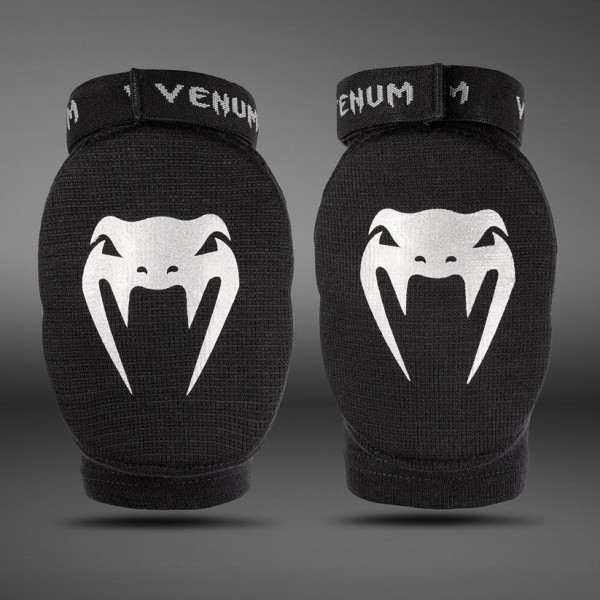 Захист ліктя Venum Kontact Elbow Guards Black Silver