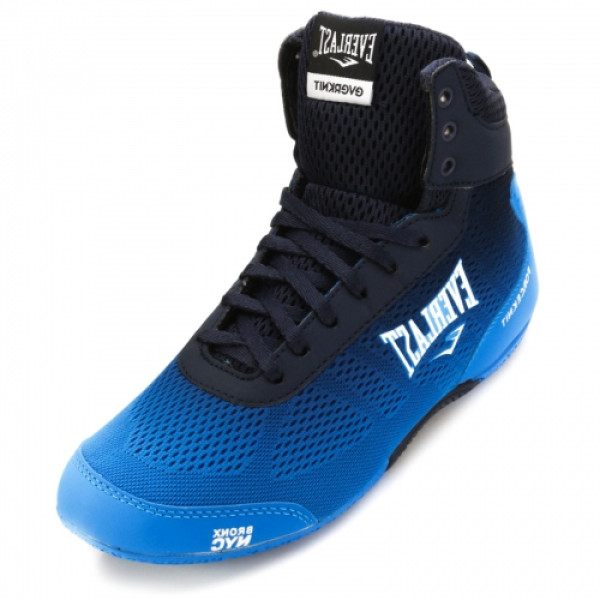 Боксерки Everlast Forceknit Low Top Boxing Shoes Blue