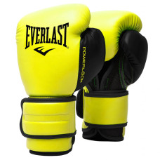 Боксерські рукавиці Everlast Powerlock 2 Hook & Loop Pro Training Gloves Neon Yellow