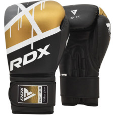 Боксерські рукавиці RDX F7 Ego Boxing Gloves Black Golden
