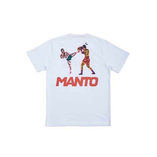 Футболка MANTO T-shirt Strike Gym 2.0 White