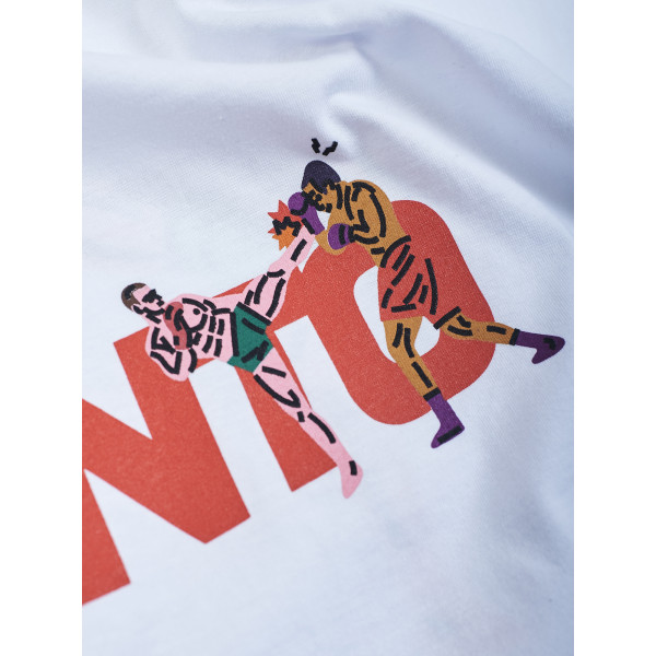 Футболка MANTO T-shirt Strike Gym 2.0 White