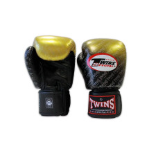 Боксерські рукавиці Twins Fancy FBGVL3-TW1 Dragon Black-Gold